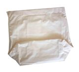 Örgü Çantaya Hazır Astar Tabanlı 22x12cm Krem