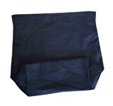Örgü Çantaya Hazır Astar Tabanlı 22X12Cm Lacivert