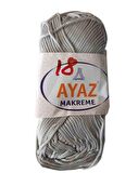 100 Gram Polyester Makrome No:18 Açık Gri
