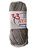 100 Gram Polyester Makrome No:23 Gri