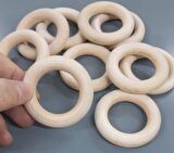 4.5 cm ahşap  halka
