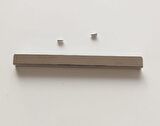 11 cm Gümüş renk kapak aparatı