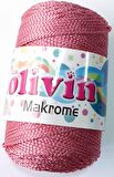 100 Gram Polyester Makrome Gül kurusu  Renk