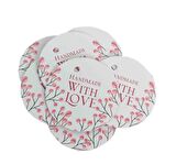 Etiket Handmade With Love 10lu