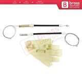 Alfa Romeo 159 939 2005-2011 4/5 Kapı 71740123 İçin Elektrikli Arka Sağ Kapı Cam Kriko Tamir Seti