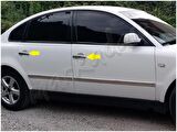 VW Passat 3B Krom Kapı Kolu 1996-2005 4 Kapı Paslanmaz Çelik