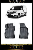 Fiat Doblo Panelvan 2011 Model Araca Özel 3d Havuzlu Paspas(2 PARÇA)