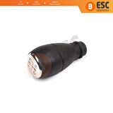 Citroen Berlingo Peugeot Partner MK1 2403.T9 İçin Siyah Krom Renk Manuel 5 İleri Vites Topuzu