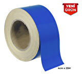 Reflektif Fosforlu Şerit Bant, Düz Reflekte İkaz Bandı 4cm x 25M