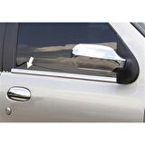 Fiat Albea Krom Cam Çıtası 2002-2012 4 Parça Paslanmaz Çelik