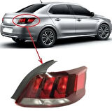 PEUGEOT 301 SAĞ ARKA STOP LAMBASI 2017-2021 ARASI GLD-M511147