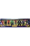 Avengers 8 Li Mega Figür Set Ironman Black Panter Spiderman Hulk Venom Thanos Kaptan Amerika