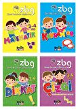 ZBG Zihinsel Becerilerimi Geliştiriyorum Seti 3-4 Yaş 4 Kitap