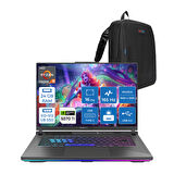 Asus Rog Strix G16 G614PR-RV052 Amd Ryzen 9 7945HX 24GB GB 512GB SSD +512GB SSD 12GB/RTX5070Tİ Gddr7 140W 16" Wuxga 165Hz 300NİTS  Freedos Taşınabilir Bilgisayar WRV052F02+ZETTAÇANTA