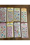 8 Adet Birden Çocuk Eğitici Sticker Çıkartma Seti Model 5