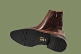 DARKWOOD-ERKEK KLASİK BOT-HAKİKİ DERİ-TABA RENK-KAUÇUK TABAN