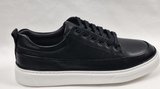 DARKWOOD-SNEAKERS-GÜNLÜK SPOR-HAKİKİ DERİ-ERKEK AYAKKABI-SİYAH RENK