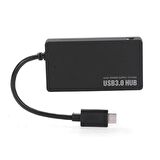 Type-C To Usb 3.0 4 Port Usb Çoklayıcı Hub Süper Slim 5 Gbps Hız