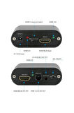 Hdmi To Hdmi Optik Stereo 2.0 4k Arc 2.1 Ch 5.1 Ch Ayırıcı Çevirici Dönüştürücü Adaptör