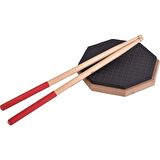 Leon Stand Bateri Davul Ritim Çalışma Pedi 8'' Siyah