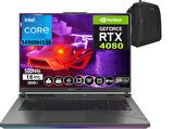Asus Rog Strix G18 Intel Core I9 14900HX 96GB DDR5 RAM 4TB SSD RTX4080-175W 240HZ Windows11Home 18" QHD+ Taşınabilir Bilgisayar G814JZR-N609232+WeblegelsinÇanta