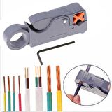 Koaksiyel Kablo Soyucu RG58 - RG59 - RG6 -RG174 Anten Kablo Soyma