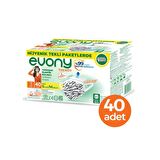Evony Maske Trendy 40lı Tekli Paketli x 2 Kutu (80 Ad)