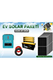 GÜNEŞ ENERJİLİ VİLLA PAKETİ LİFEPO4 AKÜLÜ SİSTEM