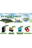 GÜNEŞ ENERJİLİ VİLLA PAKETİ LİFEPO4 AKÜLÜ SİSTEM
