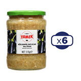 Tamek Közlenmiş Patlıcan 510 Gr × 6 Adet
