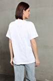 Kadın Magic Pul Baskılı T-Shirt