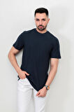 Erkek O Yaka Oversize T-Shirt