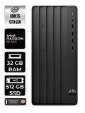 HP PRO TOWER 290 G9 i5 13500 32GB RAM 512GB SSD RX550/4GB W11HOME 8T2W9ES MASAÜSTÜ PC & PER4 BELLEK