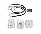 Kayoto Audi A4 2008-2014 Cam Kriko Teli Ön Sol Sağ Tamir Takımı KY26770N