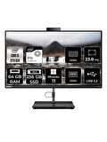 LENOVO THİNKCENTRE NEO 30A İ5 1235U 64GB RAM 256GB SSD 23.8" FHD W11H ALL IN ONE PC 12CE004KTX