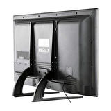 Monozone  32-75 inç Sabit Ekran Masaüstü Tv Standı Yükseltilmiş TV Tabanı Masaüstü Kaldırma LCD Monitör Standı  