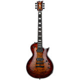 ESP E-II Eclipse Quilted Maple Tiger Eye Sunburst Elektro Gitar