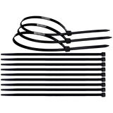 3.6x200 mm Siyah Plastik Kablo Bağı Klipsi Cırt Kelepçe 100 Adet