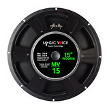 Magicvoice MV-15 Maks. 700 Watt / Rms 350 Watt 15” Siyah 38 Cm Woofer Yedek Hoparlör
