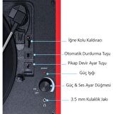 T310CH Şarj Özellikli Plak Çalar 33-45-78 Devir
