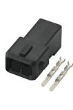 Universal Dişi Soket 2 Pin