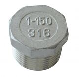 Kör Tapa. AISI 316 Paslanmaz çelik 3/4"