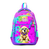 Coral High 2li Set Köpek Desenli Okul Çantası Beslenme 23649