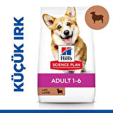  Hills Small & Miniature Kuzulu ve Pirinçli Küçük ve Mini Irk Yetişkin Köpek Maması 1,5 kg