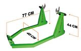 Torque-MX Motosiklet Arka Kaldırma Standı RS2 Yeşil