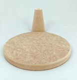 26 cm HAM Ahşap Ayaklı Sunumluk. Boyalı Ahşap Pasta Sunumluğu.Sunum Standı.Servis. Doğum Günü