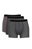 DeFacto Regular Fit 3'lü Boxer C9558AX24WNBK81