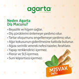 Agarta Beyazlatma Doğal Diş Macunu 100 ml 