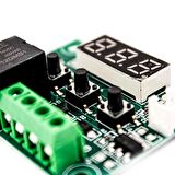W1209 12V Sıcaklık Kontrollü Dijital Termostat