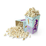 Doğum Günü Deniz Kızı Popcorn Kutusu 8 Adet